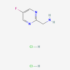 (5-Fluoropyrimidin-2-yl)methanamine dihydrochloride