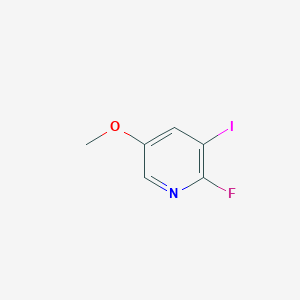 2-Fluoro-3-iodo-5-methoxypyridine