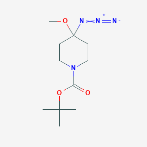 N-Boc-4-azido-4-methoxypiperidine
