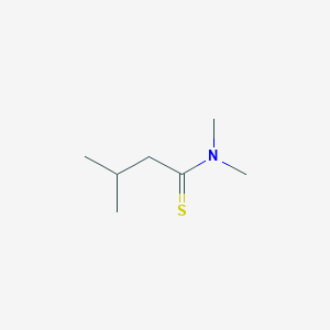 molecular formula C7H15NS B14465335 N,N,3-Trimethylbutanethioamide CAS No. 67797-33-5