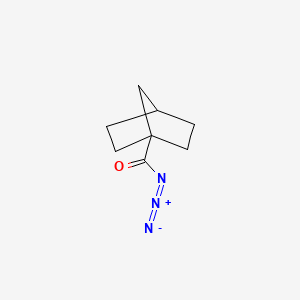 molecular formula C8H11N3O B14465424 Bicyclo[2.2.1]heptane-1-carbonyl azide CAS No. 65864-91-7