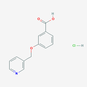 3-(Pyridin-3-ylmethoxy)benzoic acid hydrochloride