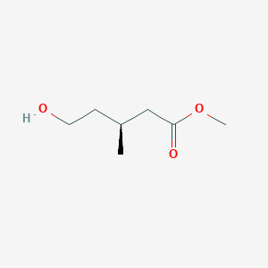 molecular formula C7H14O3 B14465502 Methyl (3S)-5-hydroxy-3-methylpentanoate CAS No. 68702-74-9