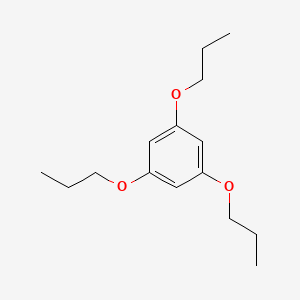 molecular formula C15H24O3 B14465592 1,3,5-Tripropoxybenzene CAS No. 66104-54-9