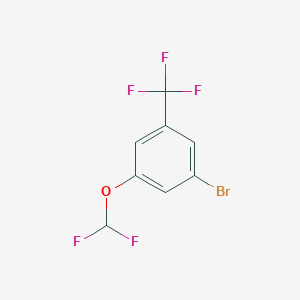1-Bromo-3-(difluoromethoxy)-5-(trifluoromethyl)benzene