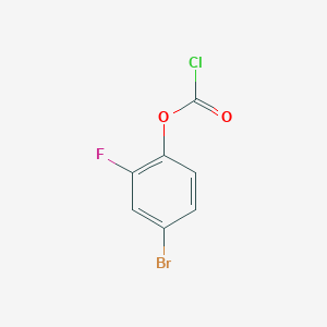 4-Bromo-2-fluorophenyl chloroformate