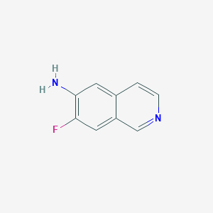 7-Fluoroisoquinolin-6-amine