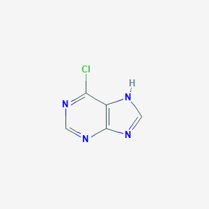 molecular formula C5H3ClN4 B014466 6-Chloropurine CAS No. 87-42-3