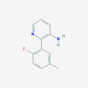 2-(2-Fluoro-5-methylphenyl)pyridin-3-amine