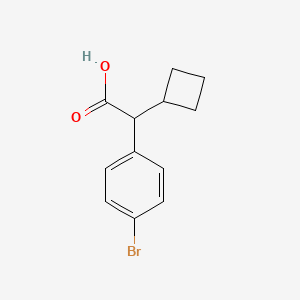 (4-Bromo-phenyl)-cyclobutyl-acetic acid
