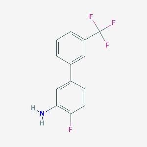 3-Amino-4-fluoro-3'-(trifluoromethyl)biphenyl