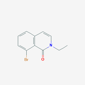 molecular formula C11H10BrNO B1446617 8-Bromo-2-ethylisoquinolin-1(2H)-one CAS No. 1893795-60-2