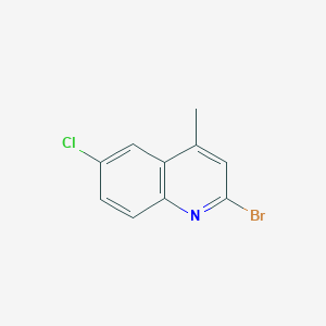 2-Bromo-6-chloro-4-methylquinoline