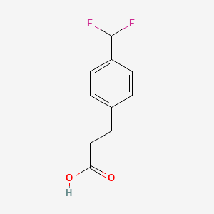 (4-(Difluoromethyl)phenyl)propanoic acid