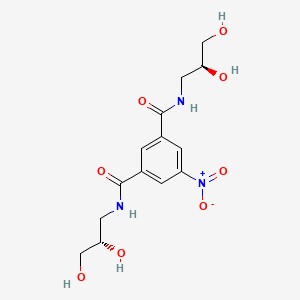 molecular formula C14H19N3O8 B14466208 rel-N1,N3-Bis[(2R)-2,3-dihydroxypropyl]-5-nitro-1,3-benzenedicarboxamide CAS No. 66108-87-0