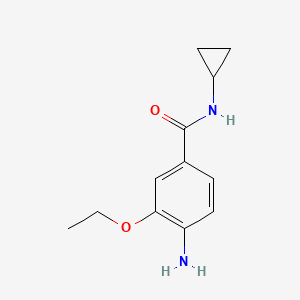 4-Amino-n-cyclopropyl-3-ethoxybenzamide