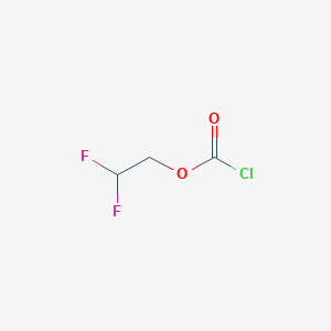 molecular formula C3H3ClF2O2 B1446628 2,2-Difluoroethyl chloroformate CAS No. 111022-16-3