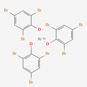 molecular formula C18H6AlBr9O3 B14466309 Phenol, 2,4,6-tribromo-, aluminum salt CAS No. 68084-30-0