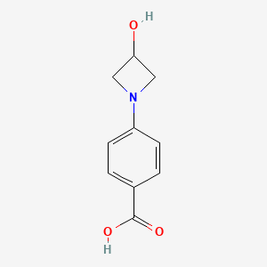 4-(3-Hydroxyazetidin-1-yl)benzoic acid