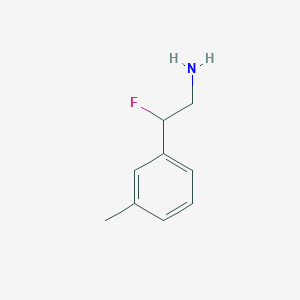 2-Fluoro-2-(m-tolyl)ethan-1-amine