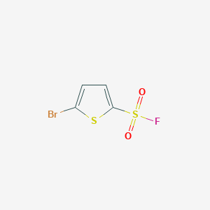 molecular formula C4H2BrFO2S2 B1446650 5-Bromothiophene-2-sulfonyl fluoride CAS No. 108158-00-5
