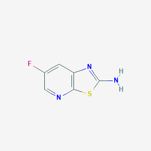 6-Fluorothiazolo[5,4-b]pyridin-2-amine