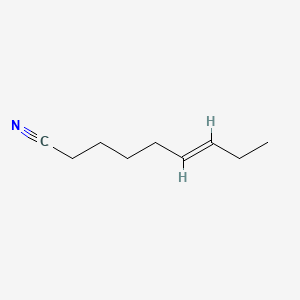 molecular formula C9H15N B14466706 Nonenenitrile CAS No. 68039-77-0