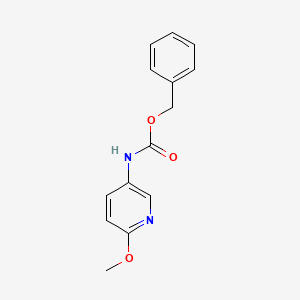 molecular formula C14H14N2O3 B14466771 Benzyl (6-methoxypyridin-3-yl)carbamate CAS No. 66171-51-5