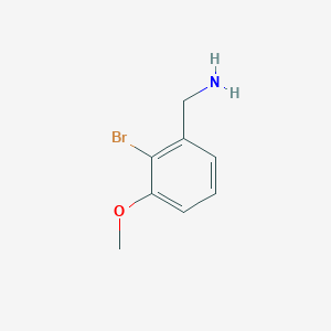 (2-Bromo-3-methoxyphenyl)methanamine