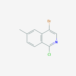 4-Bromo-1-chloro-6-methylisoquinoline