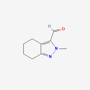 2-methyl-4,5,6,7-tetrahydro-2H-indazole-3-carbaldehyde