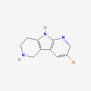 3-bromo-6,7,8,9-tetrahydro-5H-pyrrolo[2,3-b:4,5-c']dipyridine