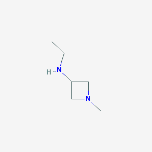 molecular formula C6H14N2 B1446704 N-Ethyl-1-methylazetidin-3-amine CAS No. 1434128-51-4