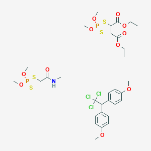 molecular formula C31H46Cl3NO11P2S4 B14467107 Phosan-plus CAS No. 69028-52-0