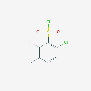 6-Chloro-2-fluoro-3-methylbenzenesulfonyl chloride