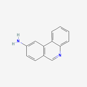 molecular formula C13H10N2 B14467126 9-Phenanthridinamine CAS No. 71691-31-1