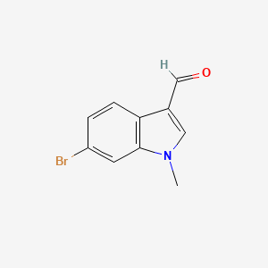 N-methyl-6-bromoindole-3-carbaldehyde