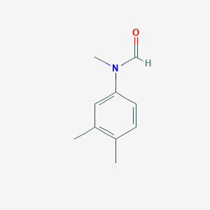 molecular formula C10H13NO B14467158 N-(3,4-Dimethylphenyl)-N-methylformamide CAS No. 65772-53-4
