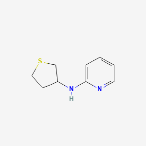 molecular formula C9H12N2S B1446724 N-(thiolan-3-yl)pyridin-2-amine CAS No. 1509011-41-9