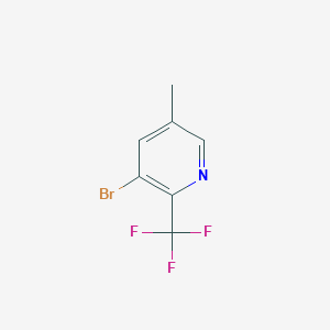 3-Bromo-5-methyl-2-(trifluoromethyl)pyridine