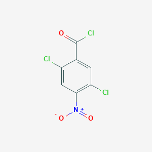 molecular formula C7H2Cl3NO3 B1446734 Benzoyl chloride, 2,5-dichloro-4-nitro- CAS No. 148428-80-2