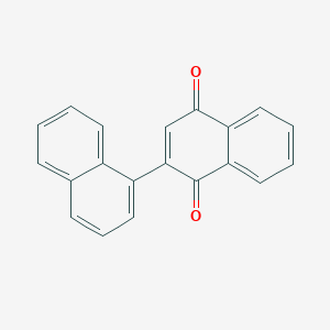 molecular formula C20H12O2 B14467548 [1,2'-Binaphthalene]-1',4'-dione CAS No. 65490-97-3
