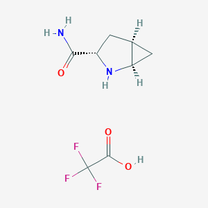 (1R,3S,5R)-2-Azabicyclo[3.1.0]hexane-3-carboxamide 2,2,2-trifluoroacetate