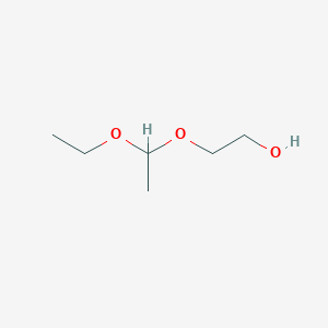 molecular formula C6H14O3 B14467642 2-(1-Ethoxyethoxy)ethan-1-ol CAS No. 65850-74-0