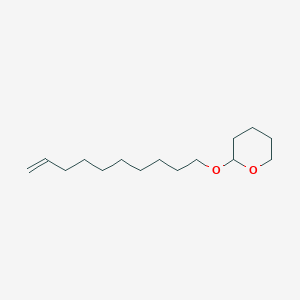 molecular formula C15H28O2 B14467662 2H-Pyran, 2-(9-decenyloxy)tetrahydro- CAS No. 67136-13-4