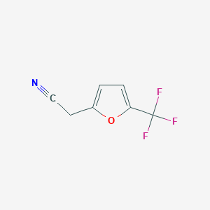 [5-(Trifluoromethyl)-2-furyl]acetonitrile