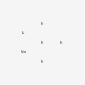 molecular formula MnNi5 B14467690 Manganese--nickel (1/5) CAS No. 66118-28-3