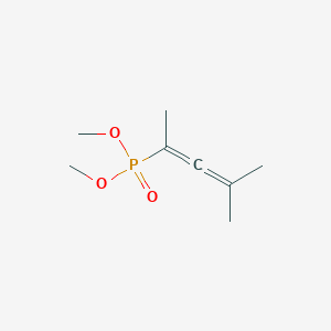 molecular formula C8H15O3P B14467713 Dimethyl (4-methylpenta-2,3-dien-2-yl)phosphonate CAS No. 72191-12-9