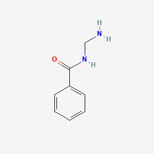 molecular formula C8H10N2O B14467734 N-(aminomethyl)benzamide CAS No. 67908-02-5