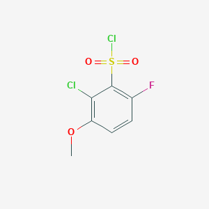 2-Chloro-6-fluoro-3-methoxybenzenesulfonyl chloride